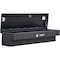 Buyers Products 13X16X87  Inch Textured Matte Black Diamond Tread Aluminum Lo-Sider Truck Tool Box 1733035 - alternate 7